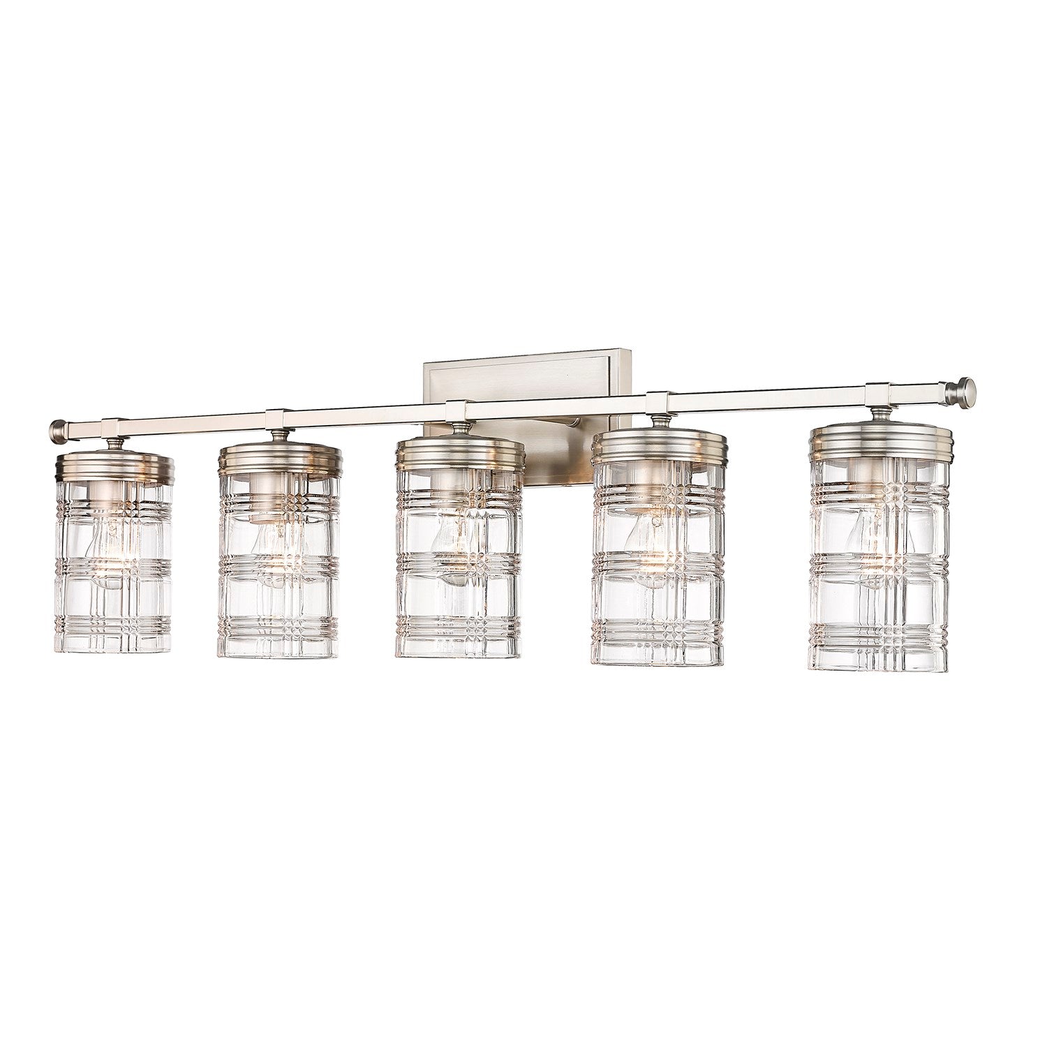 Clear 5 Lights Vanity by Z-Lite