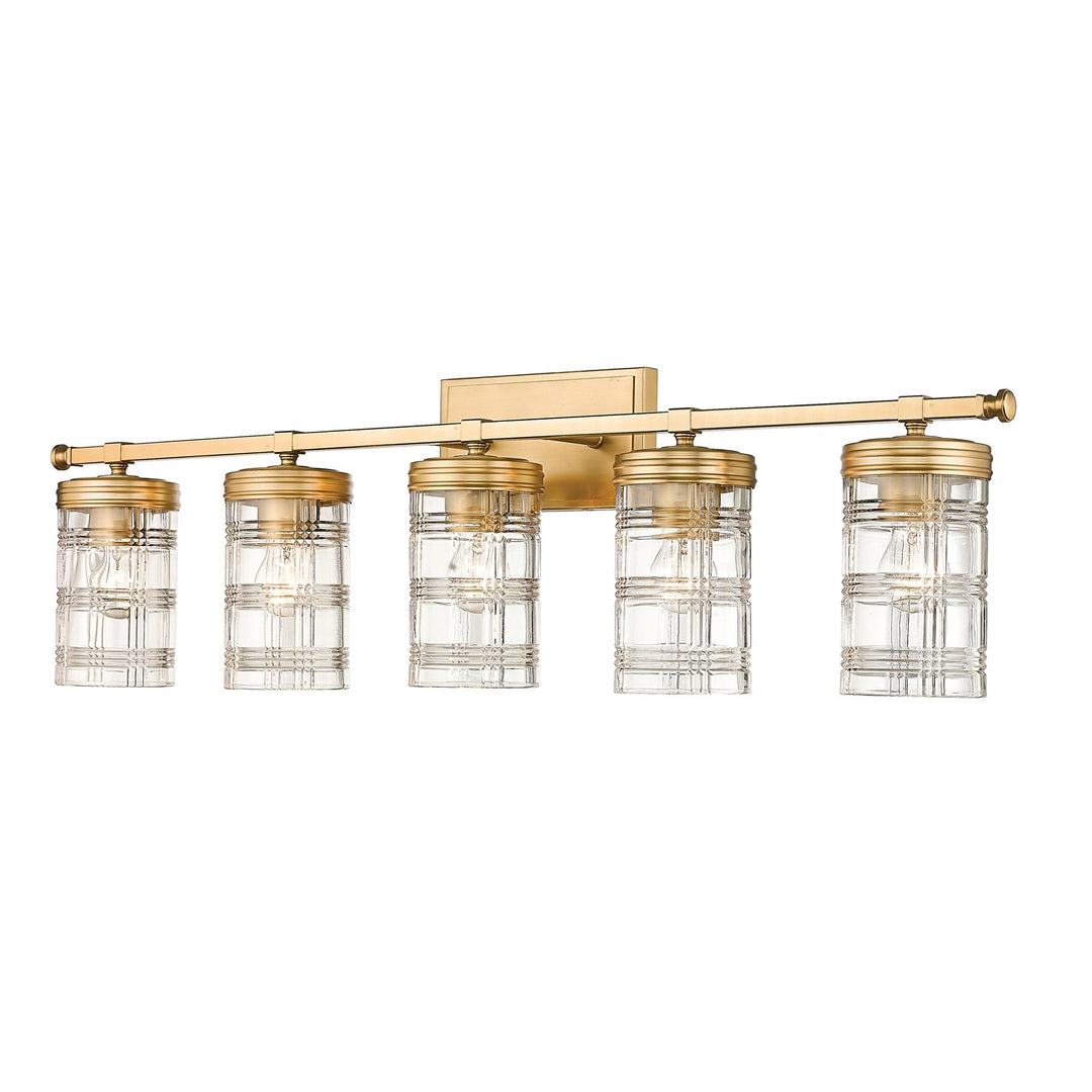 Clear 5 Lights Vanity by Z-Lite