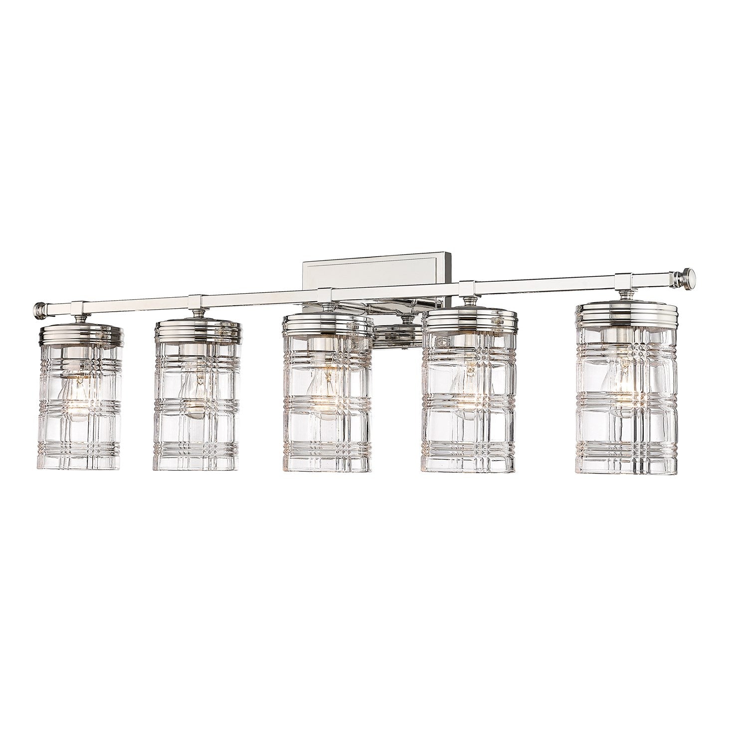 Clear 5 Lights Vanity by Z-Lite
