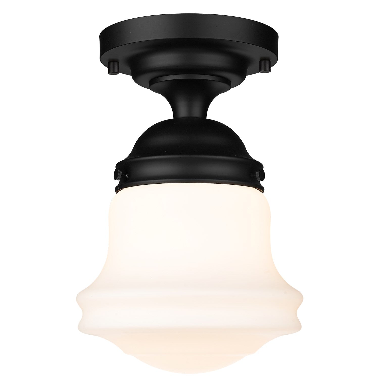 Matte Opal 1 Light Flush Mount by Z-Lite