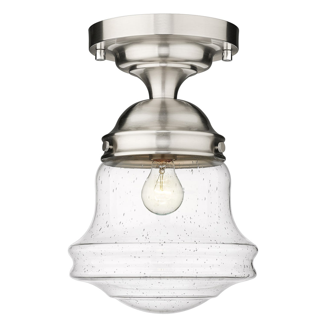 Clear Seedy 1 Light Flush Mount by Z-Lite