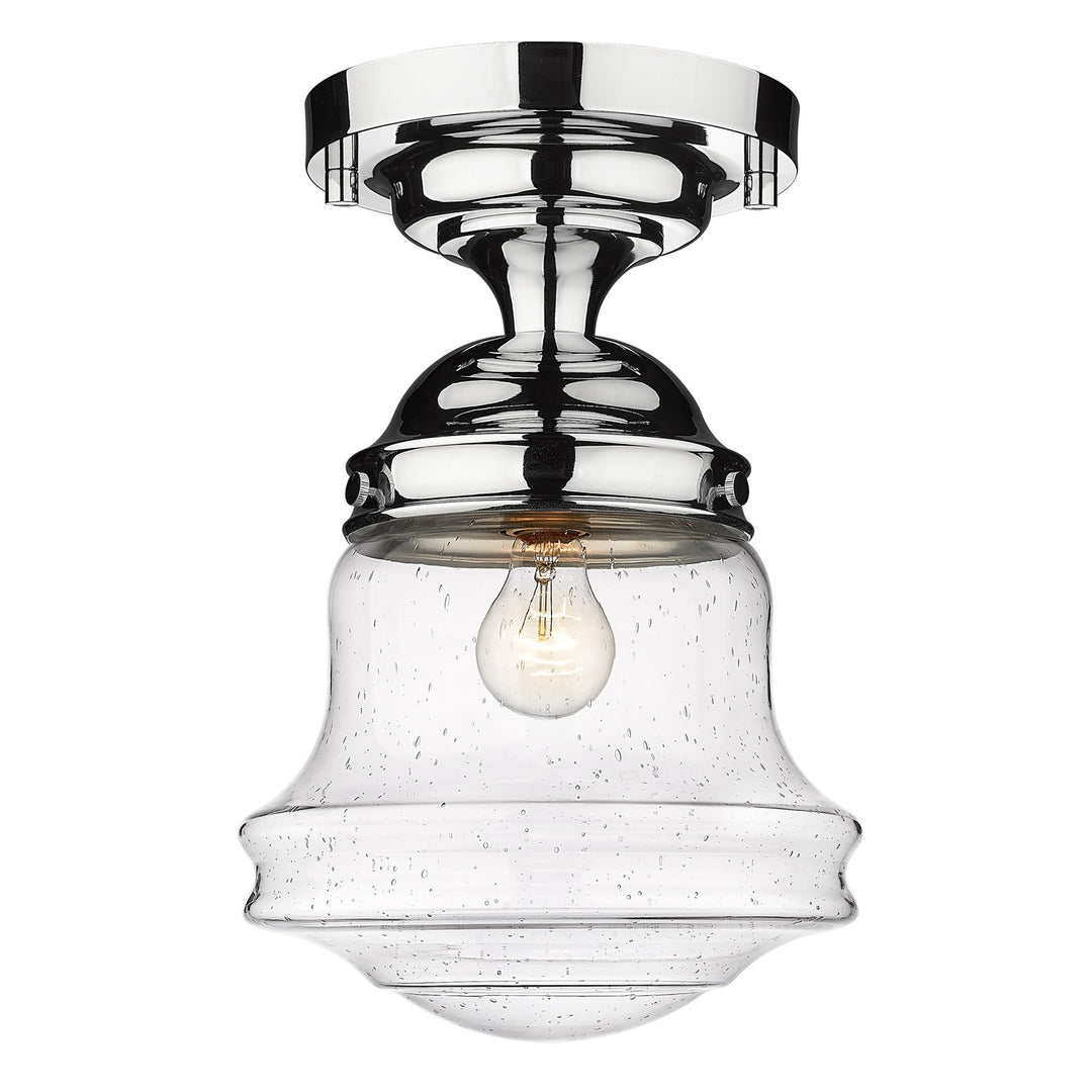 Clear Seedy 1 Light Flush Mount by Z-Lite