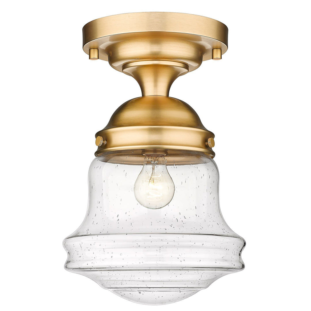 Clear Seedy 1 Light Flush Mount by Z-Lite
