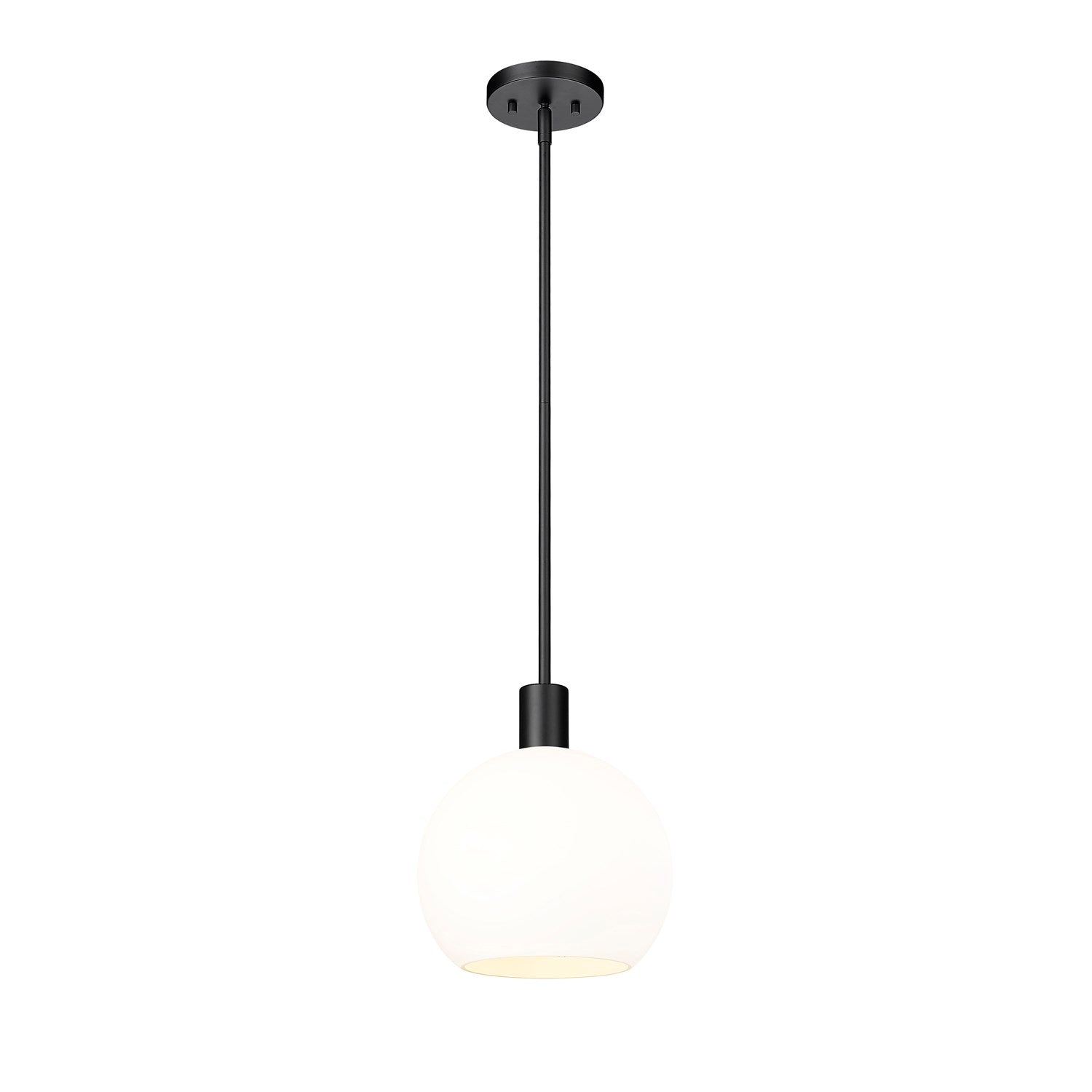 White 1 Light Pendant by Z-Lite