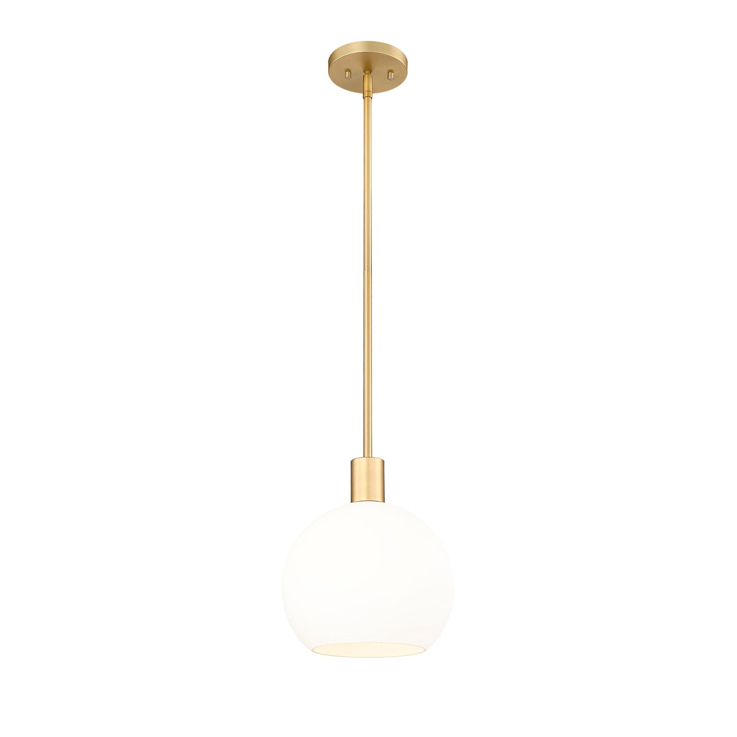 White 1 Light Pendant by Z-Lite