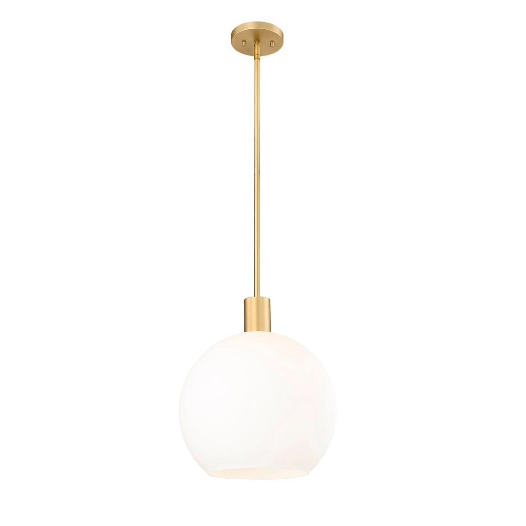White 1 Light Pendant by Z-Lite