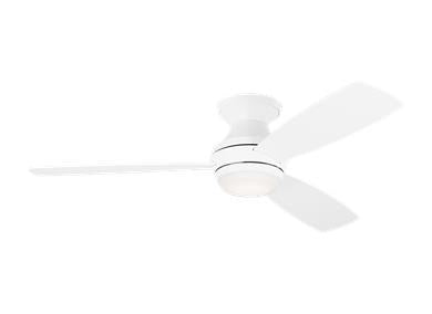 Ikon 52 Led - Matte White by VC Fan Collection