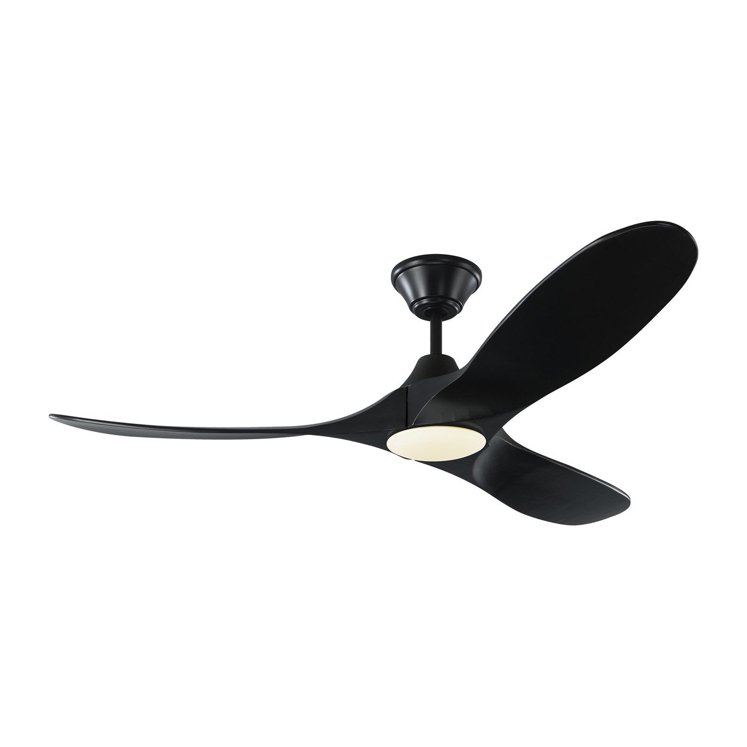 Matte Black W Matte Black Blades by VC Fan Collection