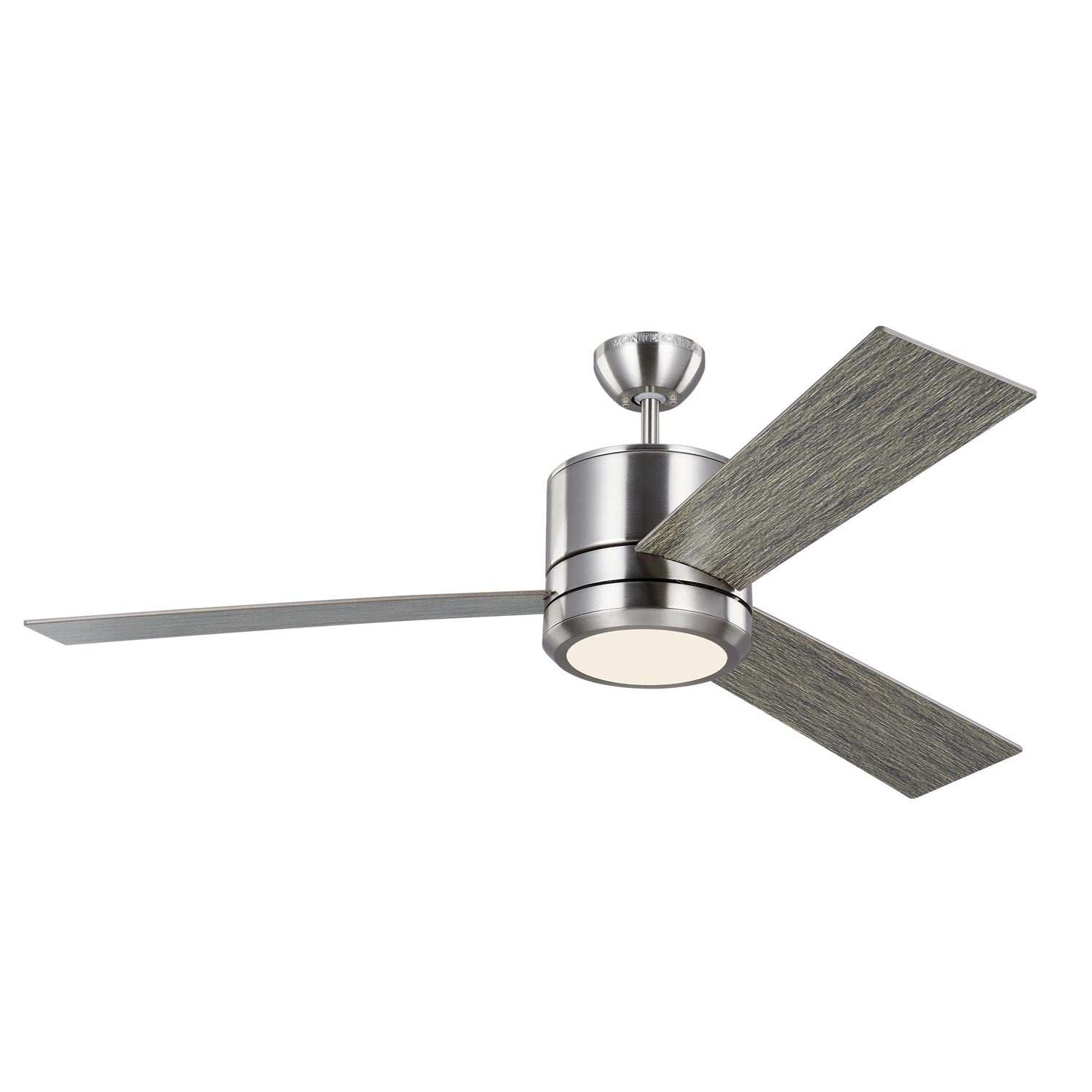 Brushed Steel W Lgwo Blades by VC Fan Collection