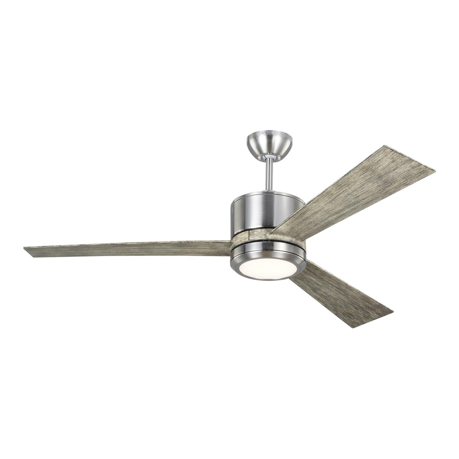 Brushed Steel W Lgwo Blades by VC Fan Collection