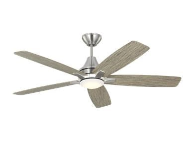 Brushed Steel W/Lgwo by VC Fan Collection