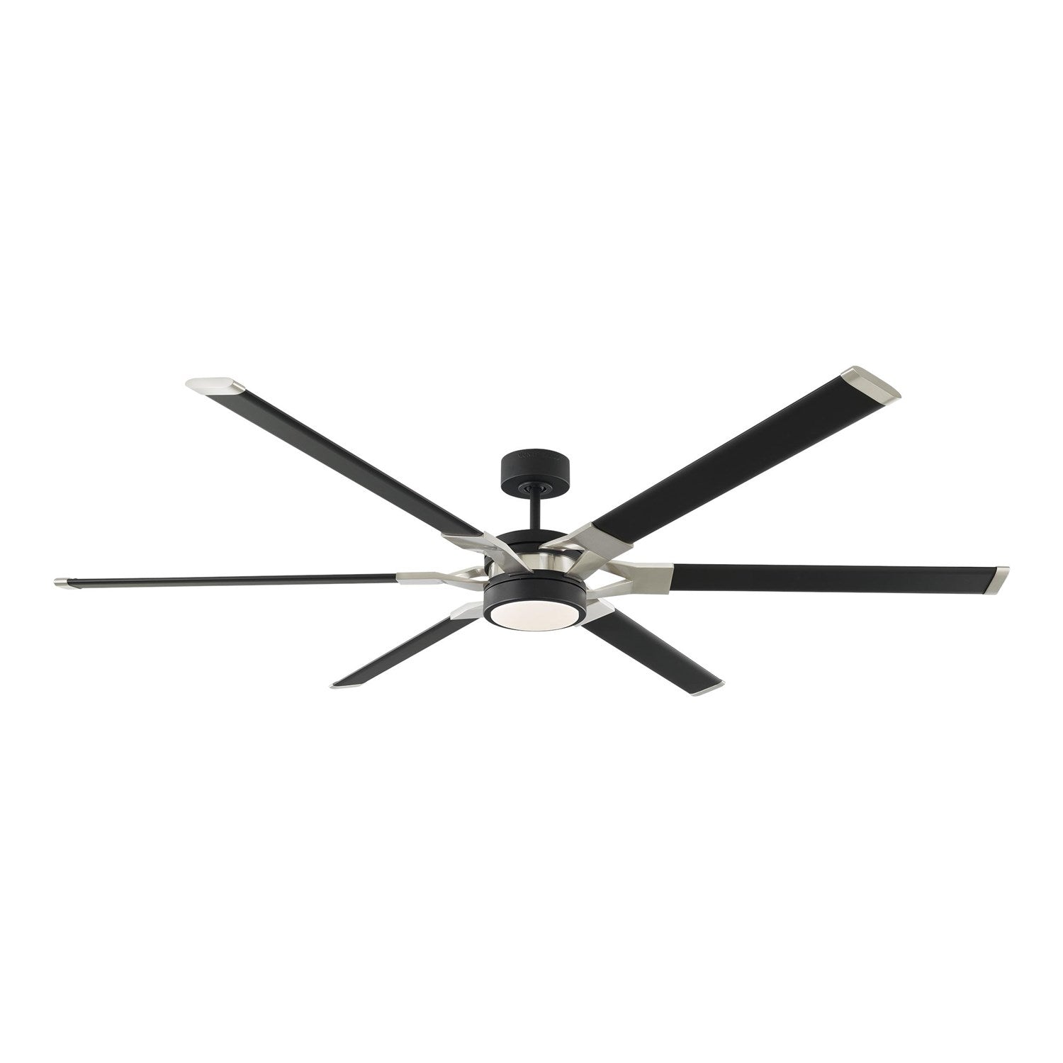 Midnight Black W Brushed Steel by VC Fan Collection