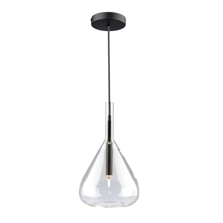 1 Light Pendant Black by Artcraft