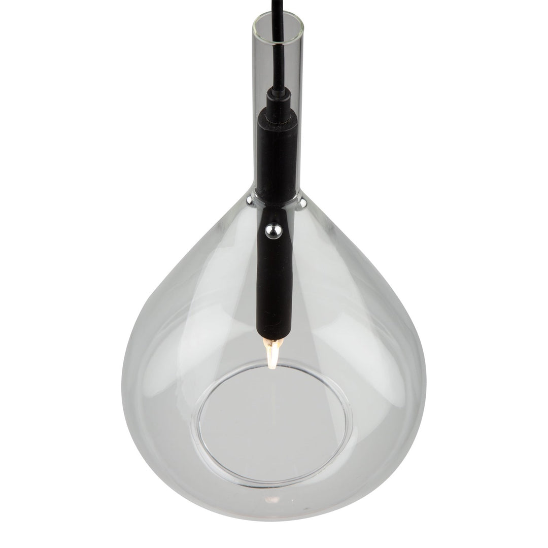 1 Light Pendant Black