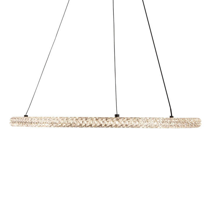 24W Led Pendant Black