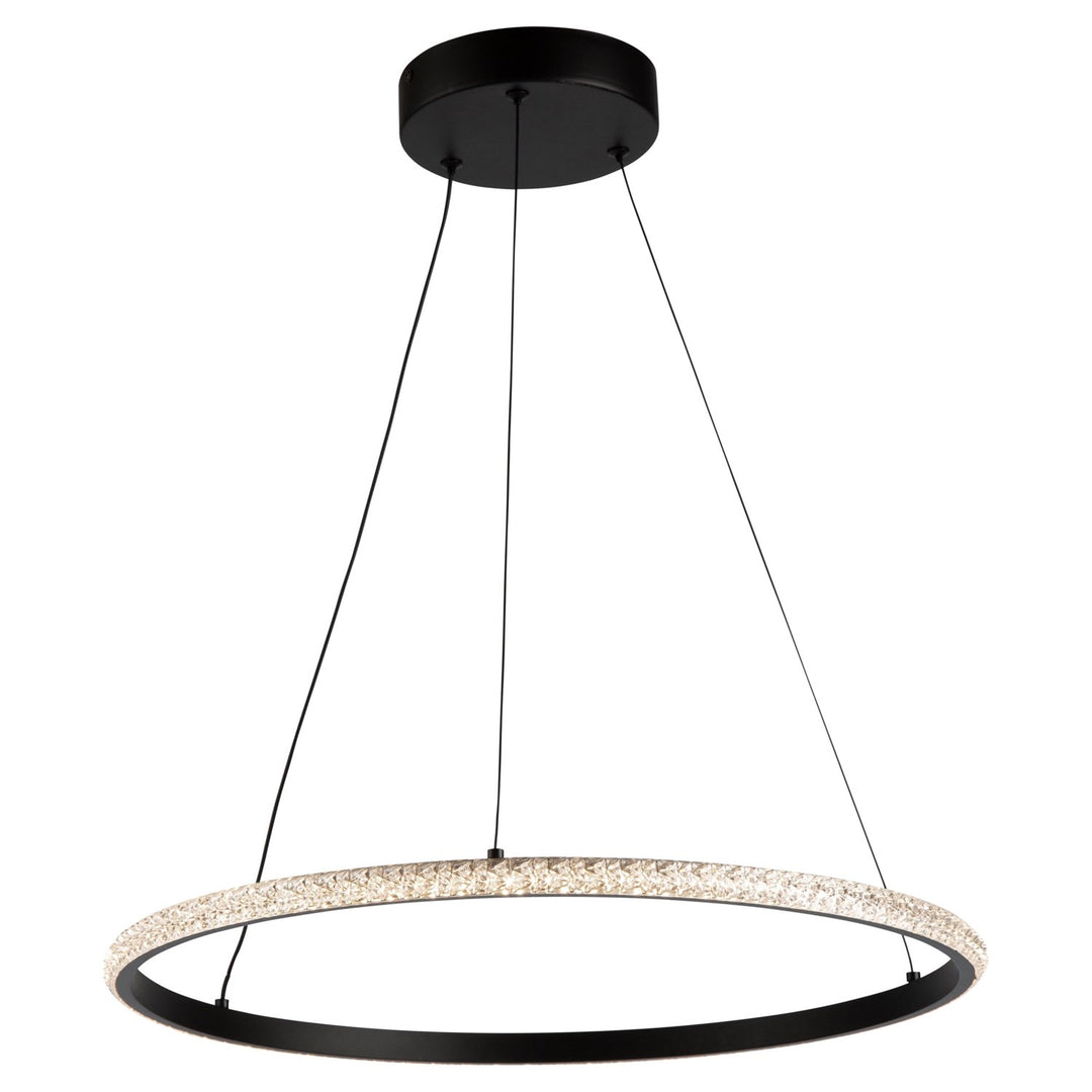 29W Led Pendant Black by Artcraft