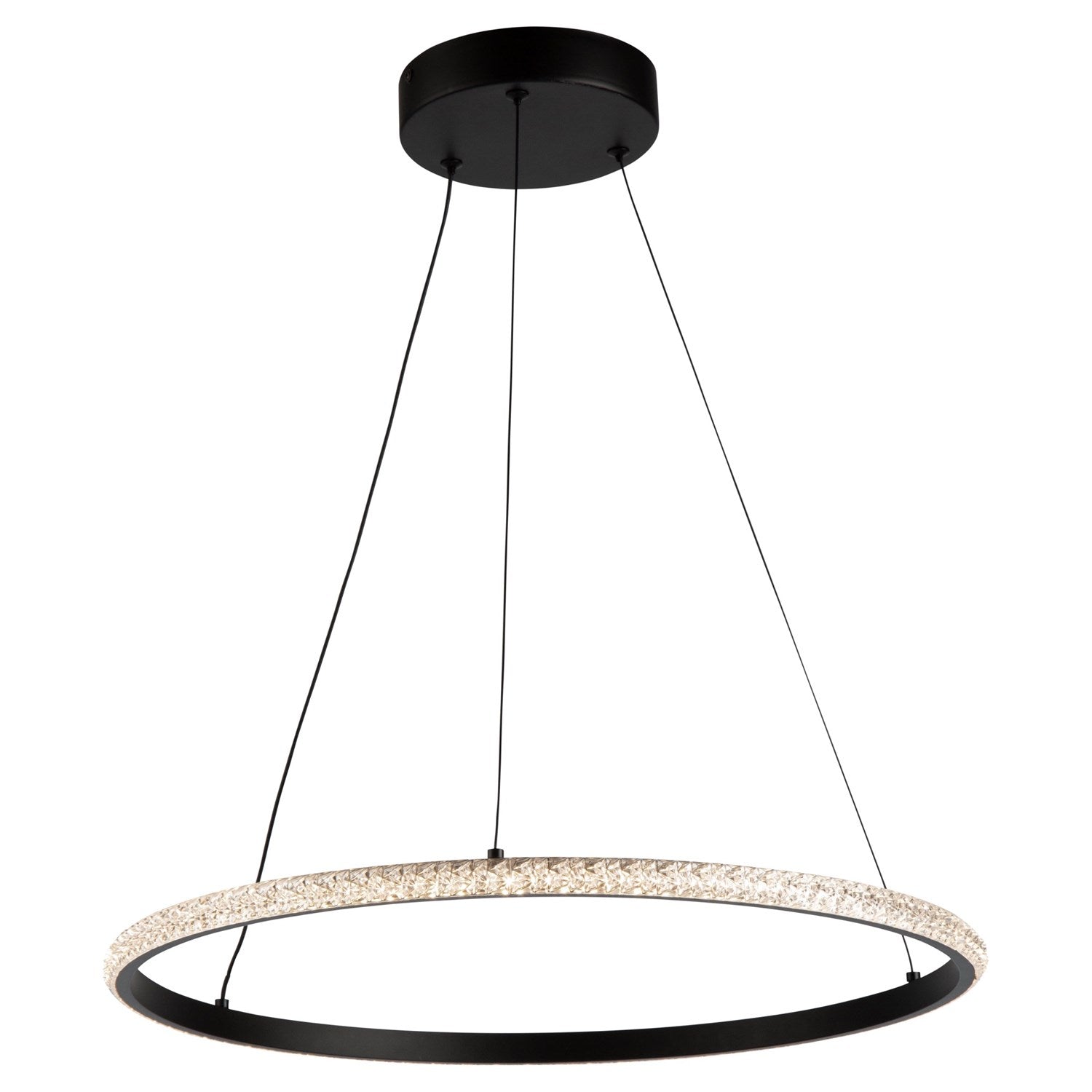 29W Led Pendant Black by Artcraft