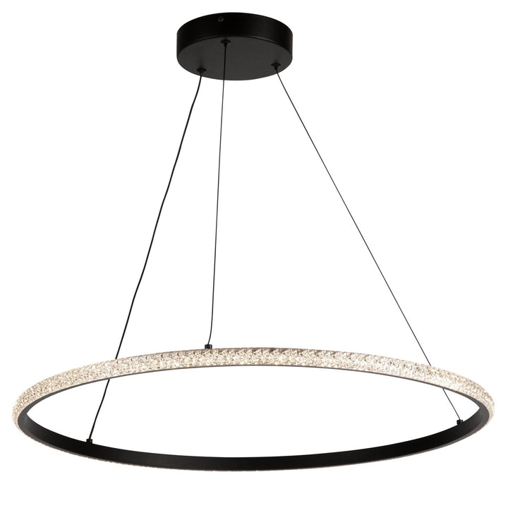 30W Led Pendant Black by Artcraft