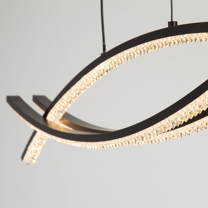30W Led Island Black