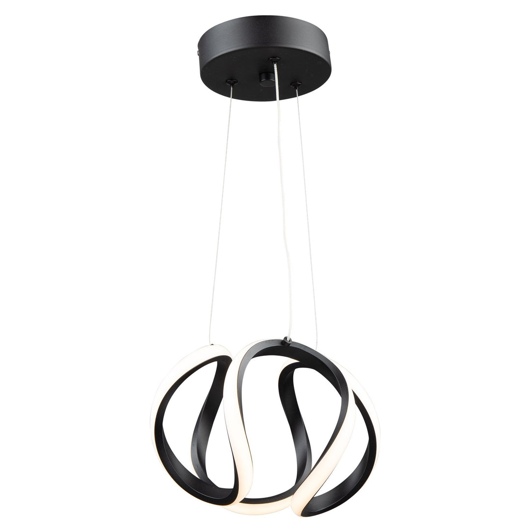 15W Led Pendant Black by Artcraft