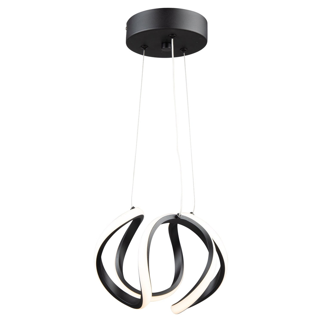15W Led Pendant Black