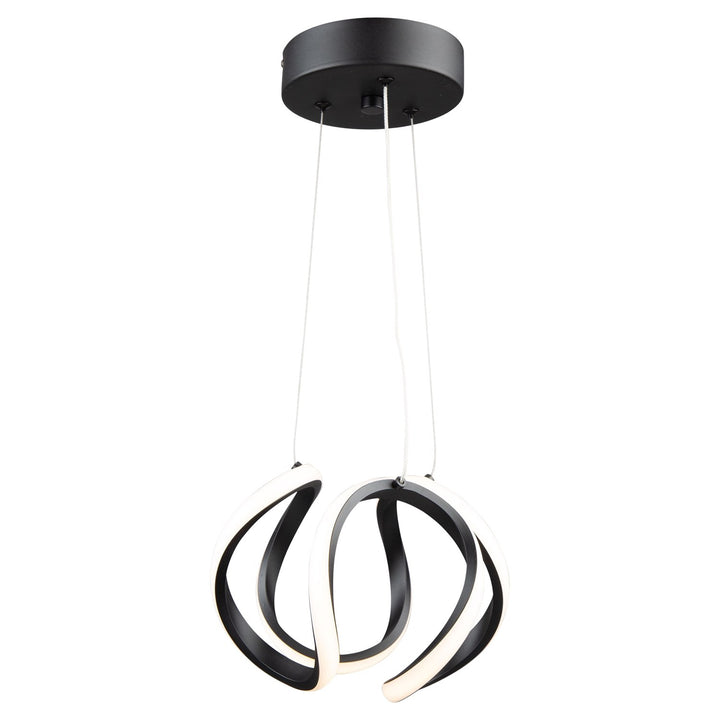 15W Led Pendant Black