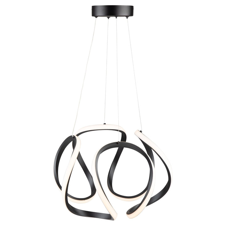 30W Led Pendant Black