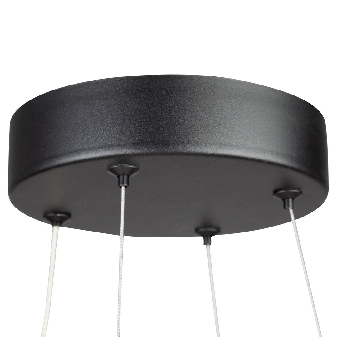 30W Led Pendant Black