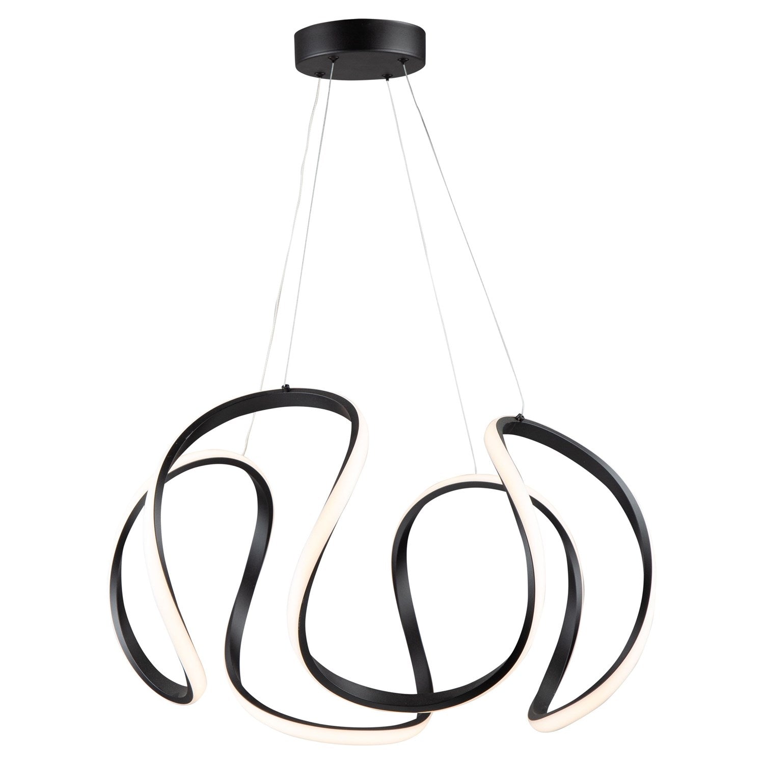 40W Led Pendant Black by Artcraft