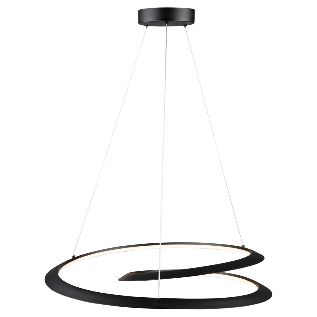 30W Led Pendant Black by Artcraft