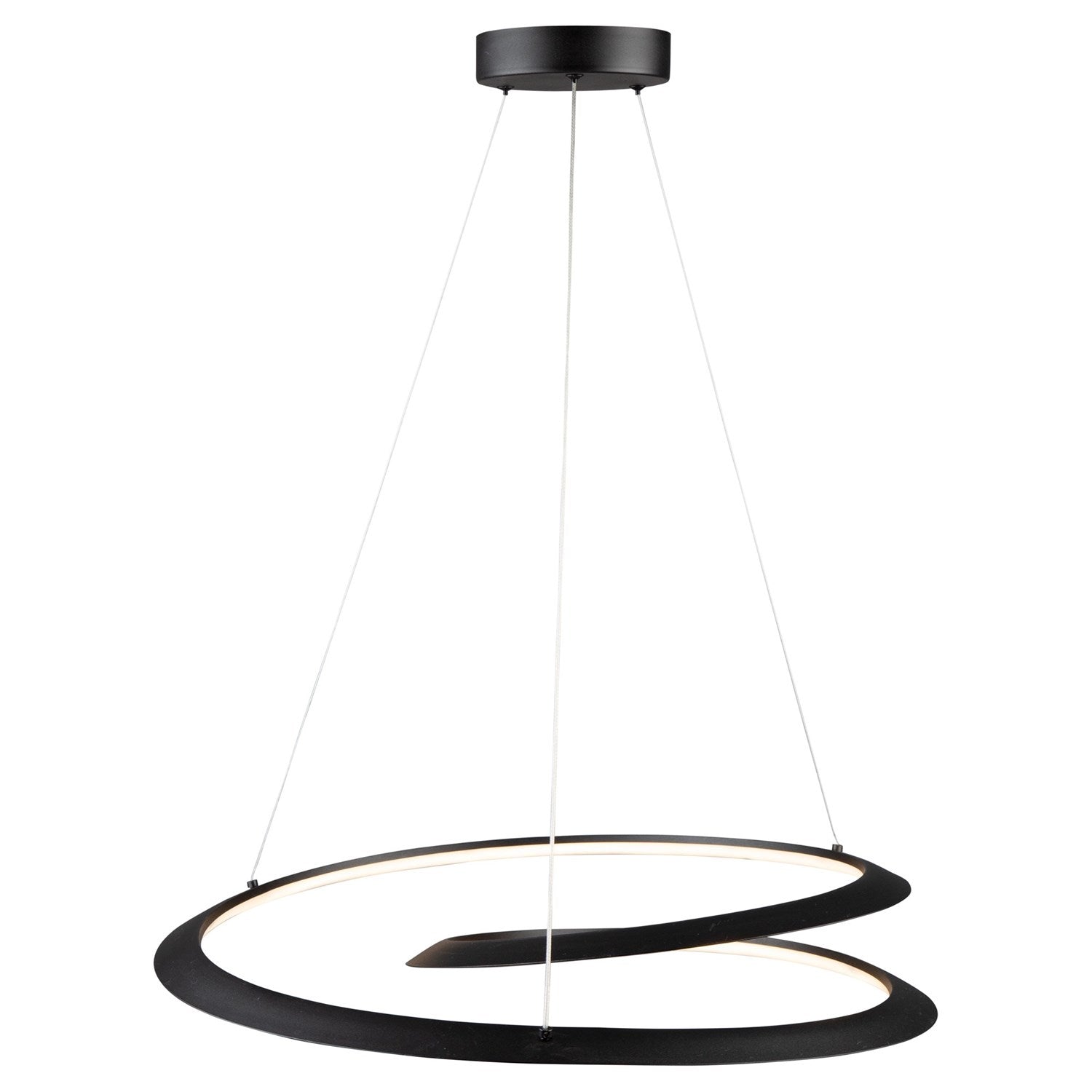 30W Led Pendant Black by Artcraft