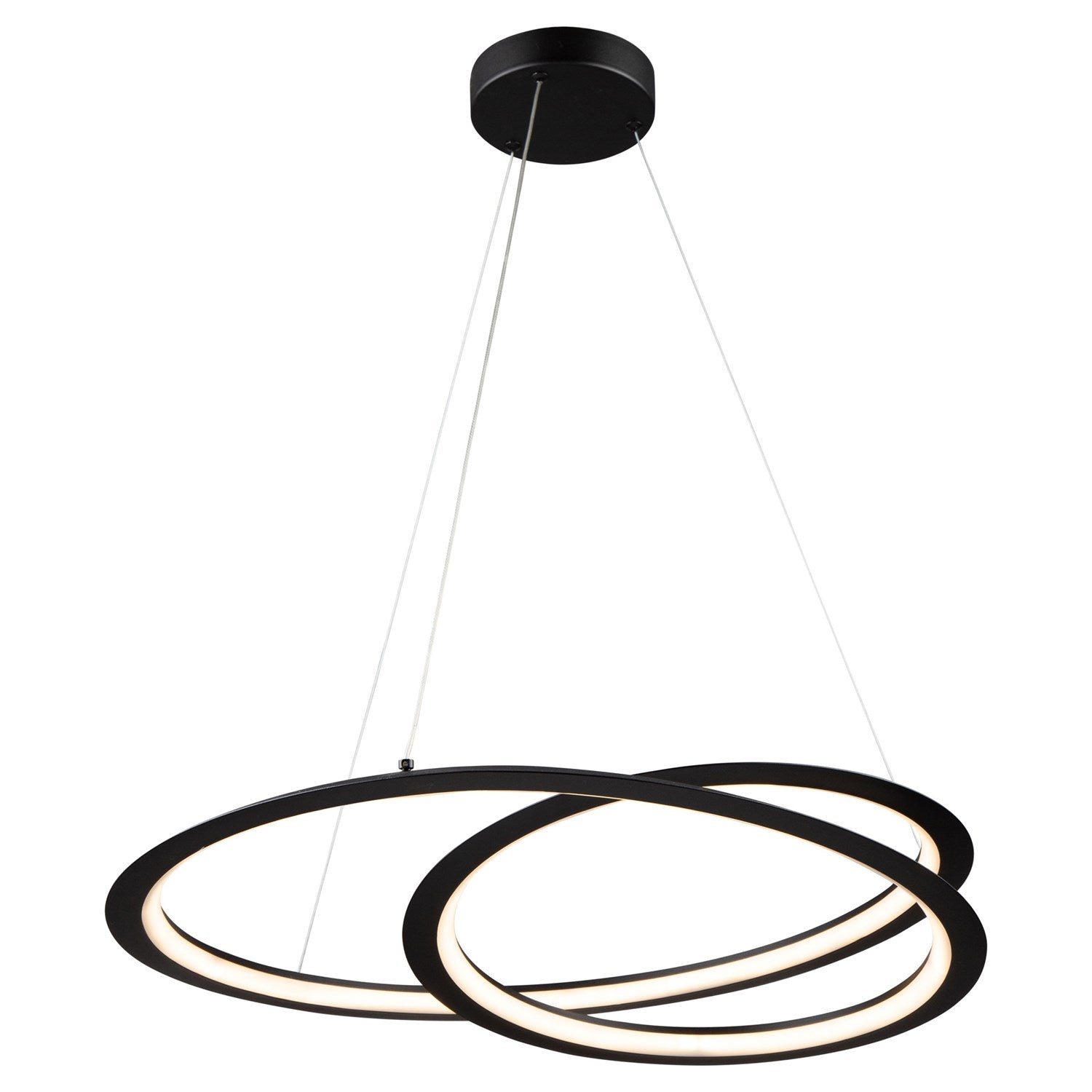 30W Led Pendant Black