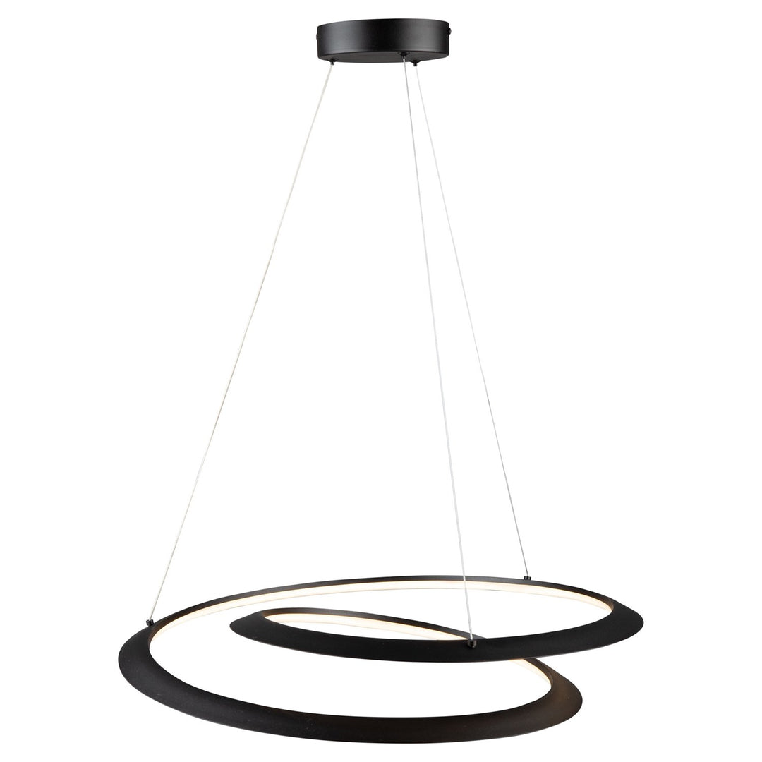 30W Led Pendant Black