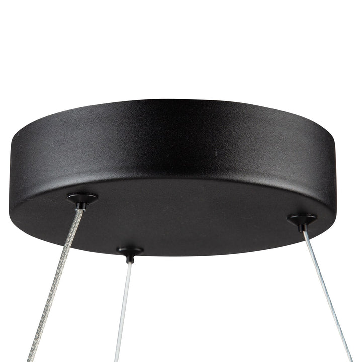 30W Led Pendant Black