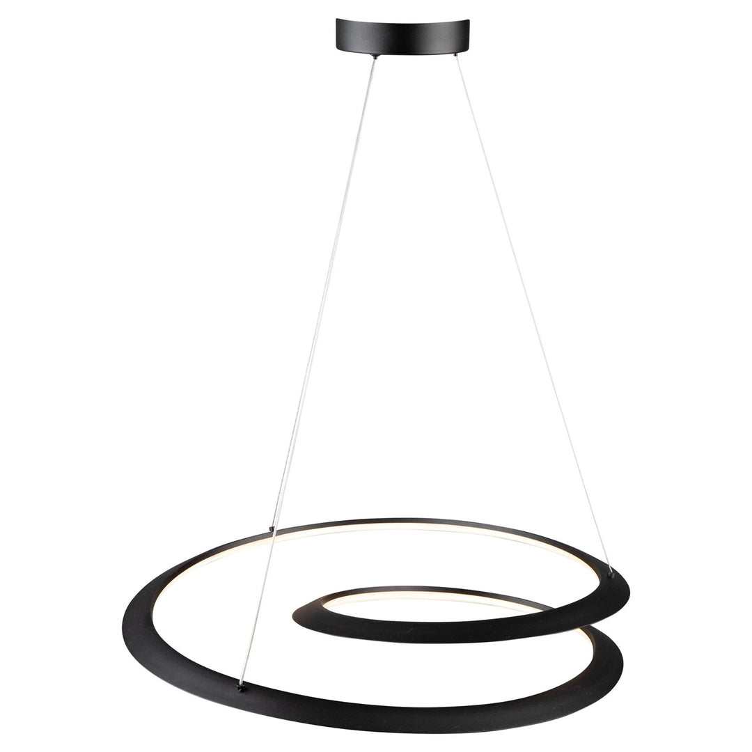 30W Led Pendant Black
