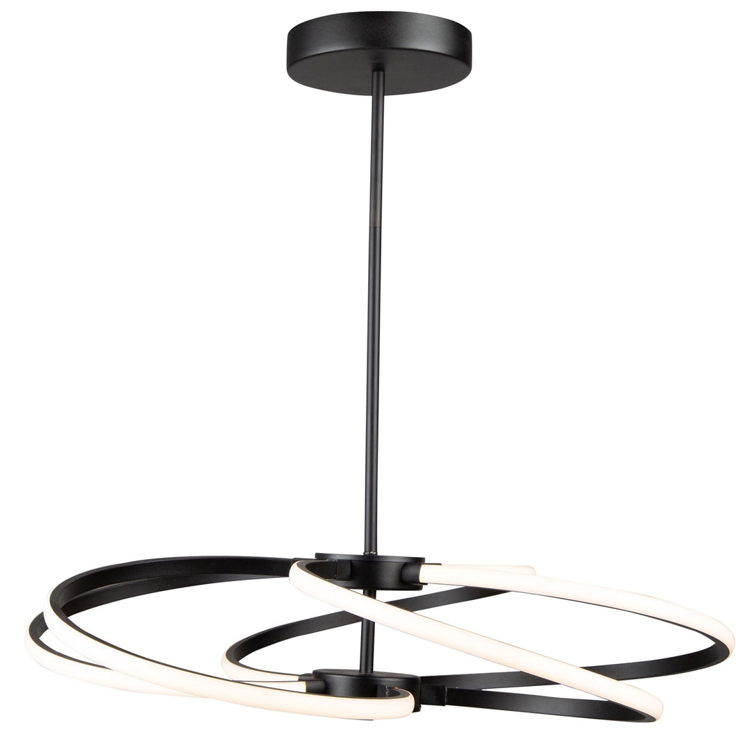 30W Led Pendant Black