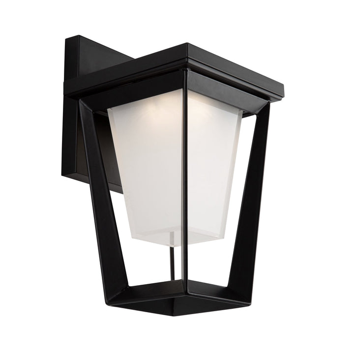 10W Led Outdoor Wall Light Black by Artcraft