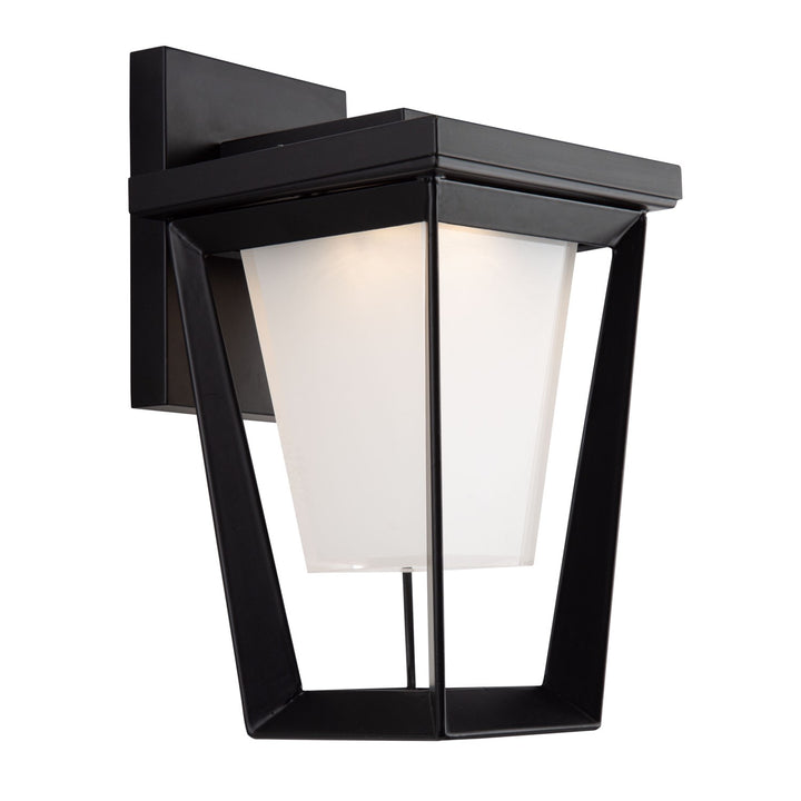 10W Led Outdoor Wall Light Black