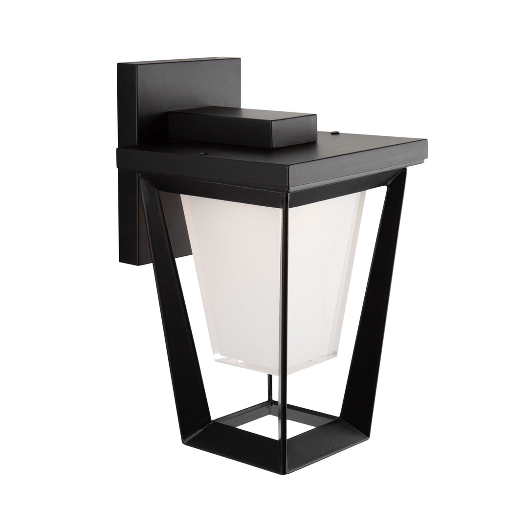 10W Led Outdoor Wall Light Black