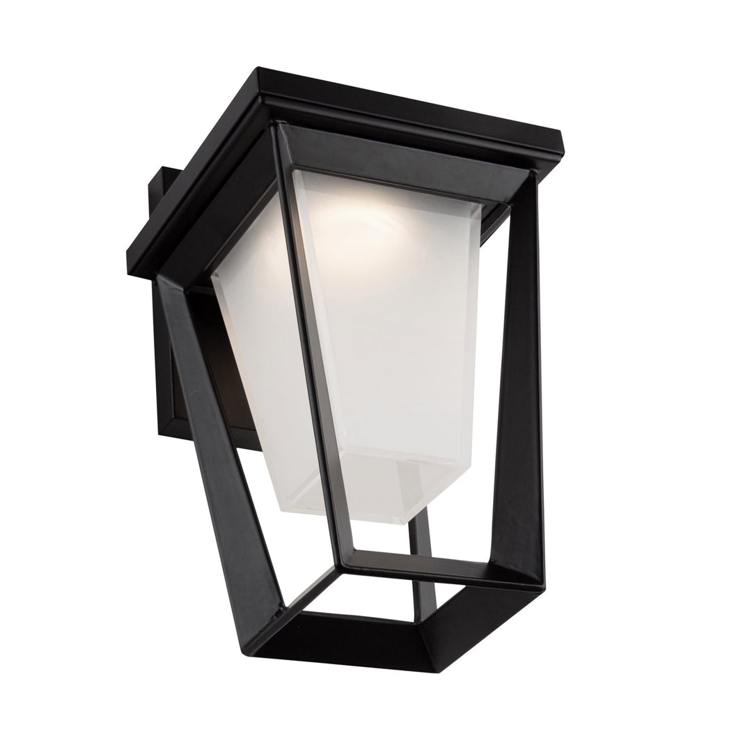 10W Led Outdoor Wall Light Black