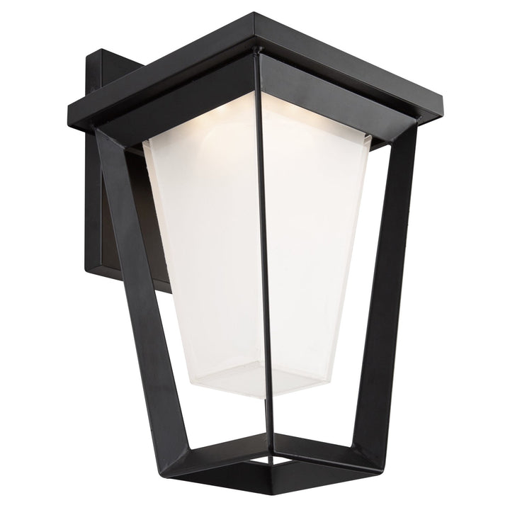15W Led Outdoor Wall Light Black