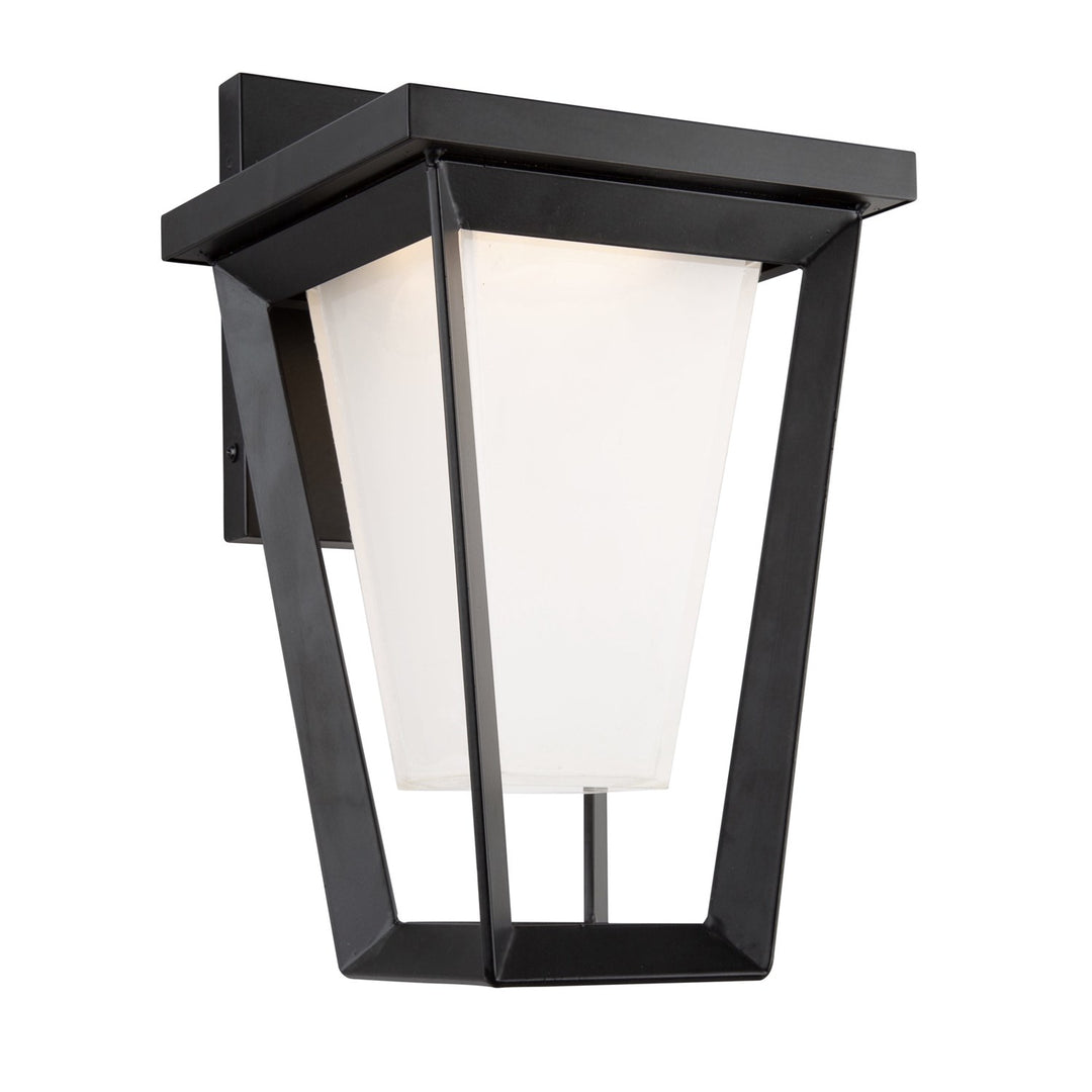 15W Led Outdoor Wall Light Black
