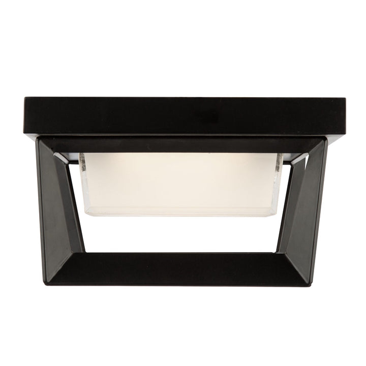 12W Led Outdoor Flush Mount Black