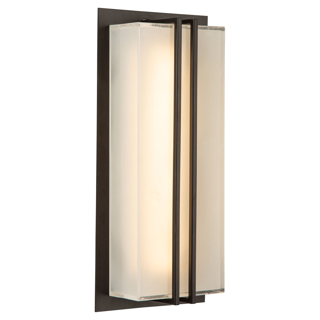 15W Led Outdoor Wall Light Black by Artcraft