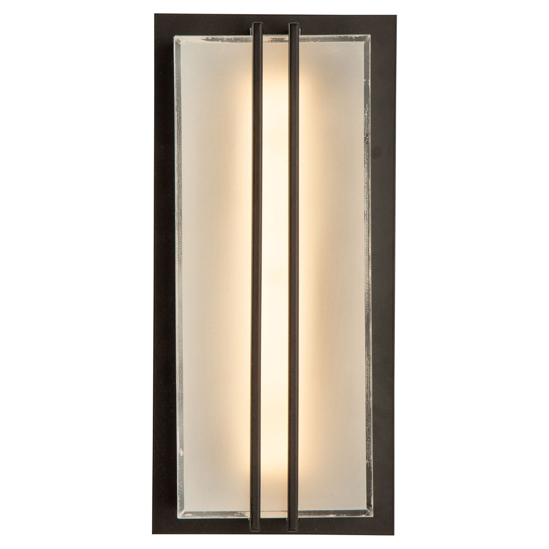 15W Led Outdoor Wall Light Black
