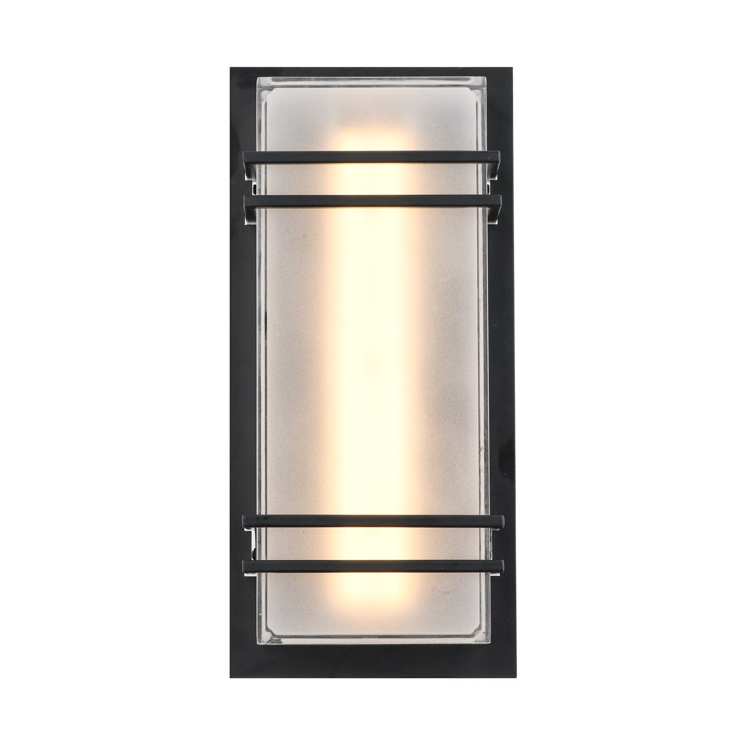 15W Led Outdoor Wall Light Black by Artcraft