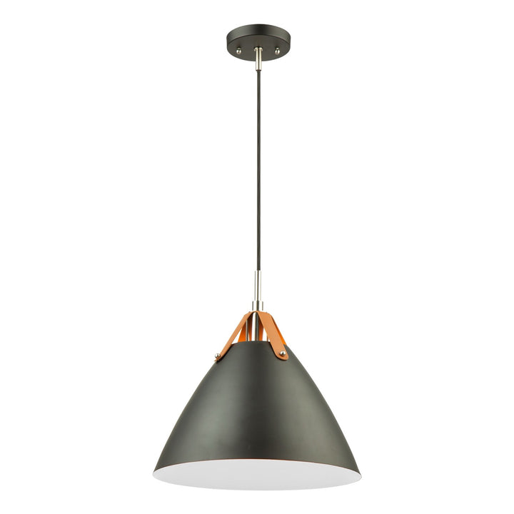 1 Light Pendant Black by Artcraft