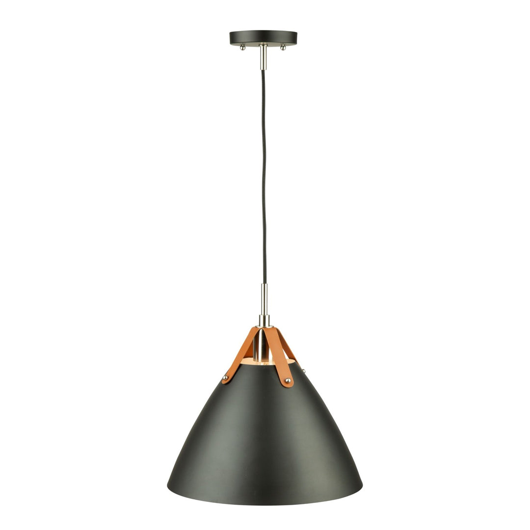 1 Light Pendant Black