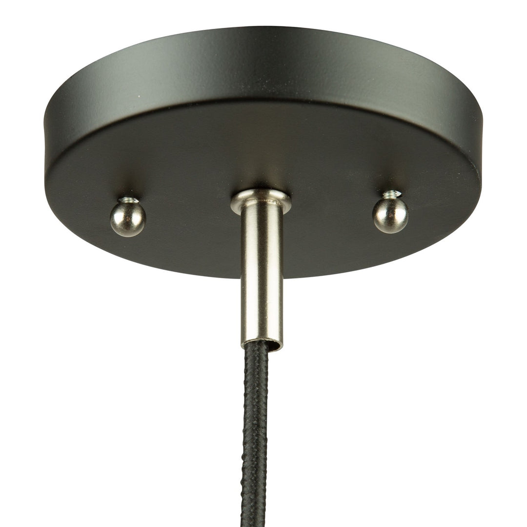 1 Light Pendant Black