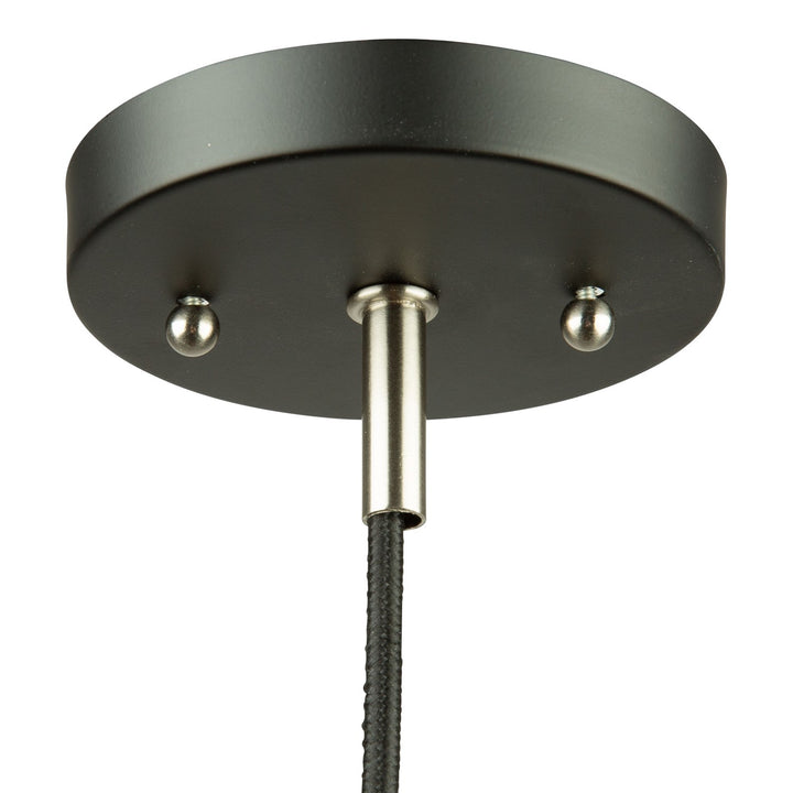 1 Light Pendant Black